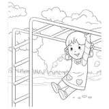 Spring & Summer with Avi & Chavi - Coloring Book