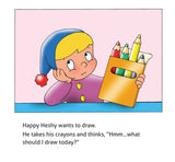 Happy Heshy Paints a Picture