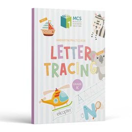 Letter Tracing Grade K - Handwriting Practice Book