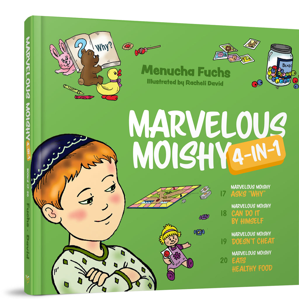 Marvelous Moishy 4 in 1 (books 17-20)